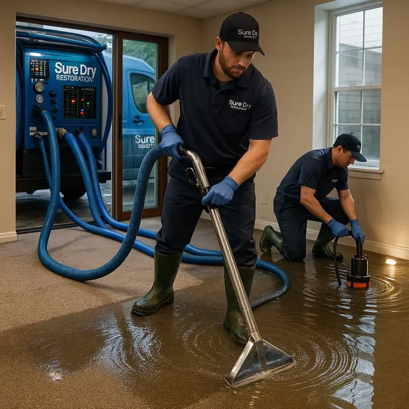 Water Extraction and Removal process in Weaverville, CA